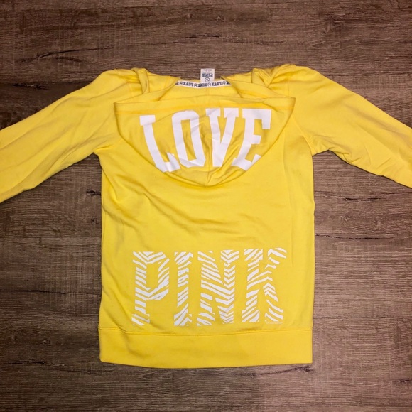 Victoria’s Secret Pink V-Neck hoodie sweater - Picture 4 of 4